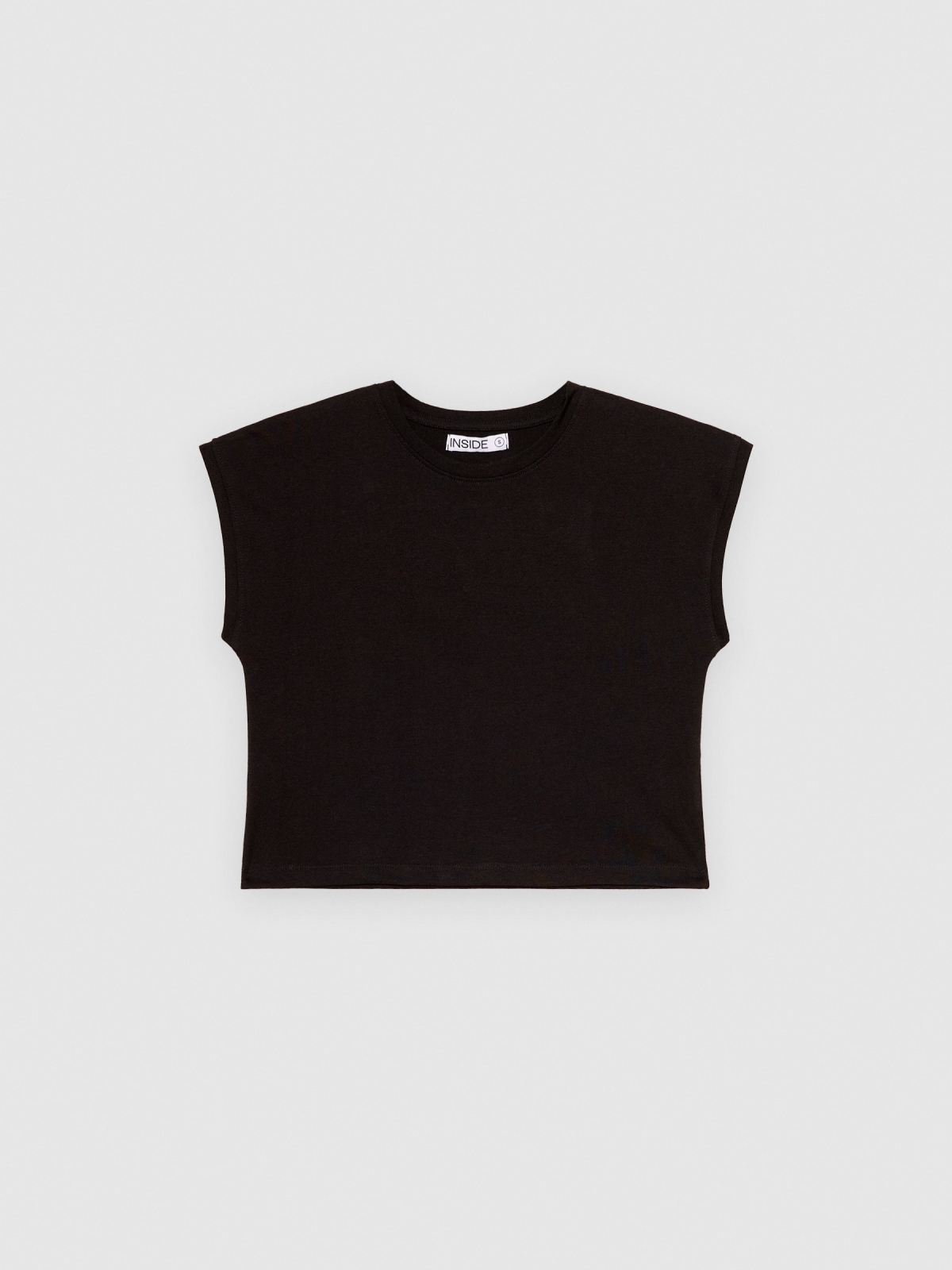  Basic sleeveless top black