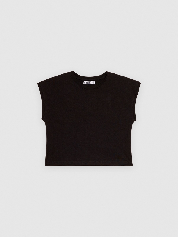  Basic sleeveless top black