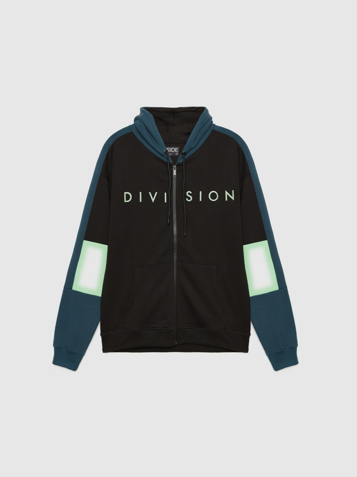  Sudadera con capucha Division negro