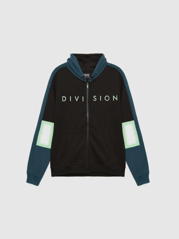  Sudadera con capucha Division negro