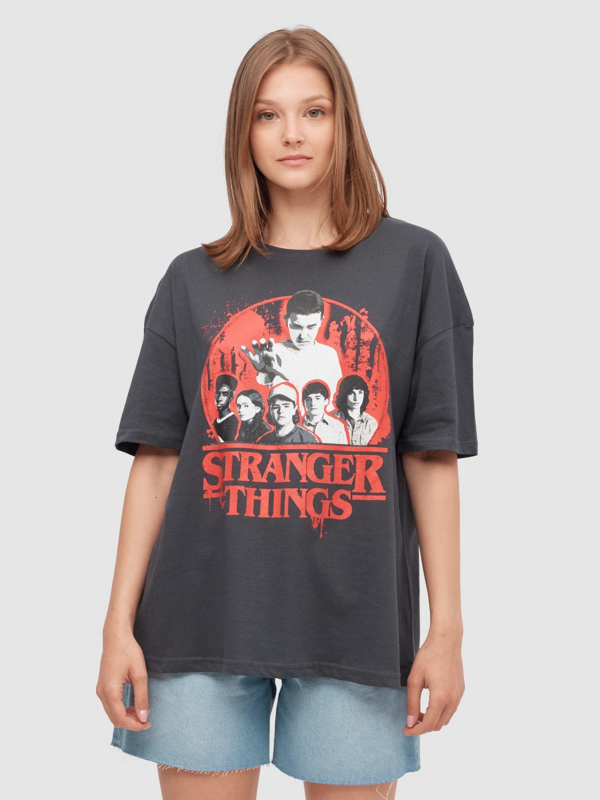 Camiseta oversize Stranger Things