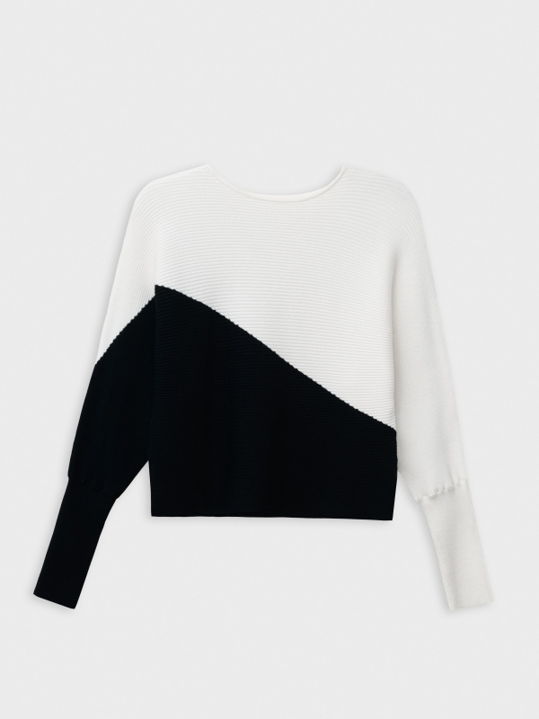  Balloon sleeve sweater black