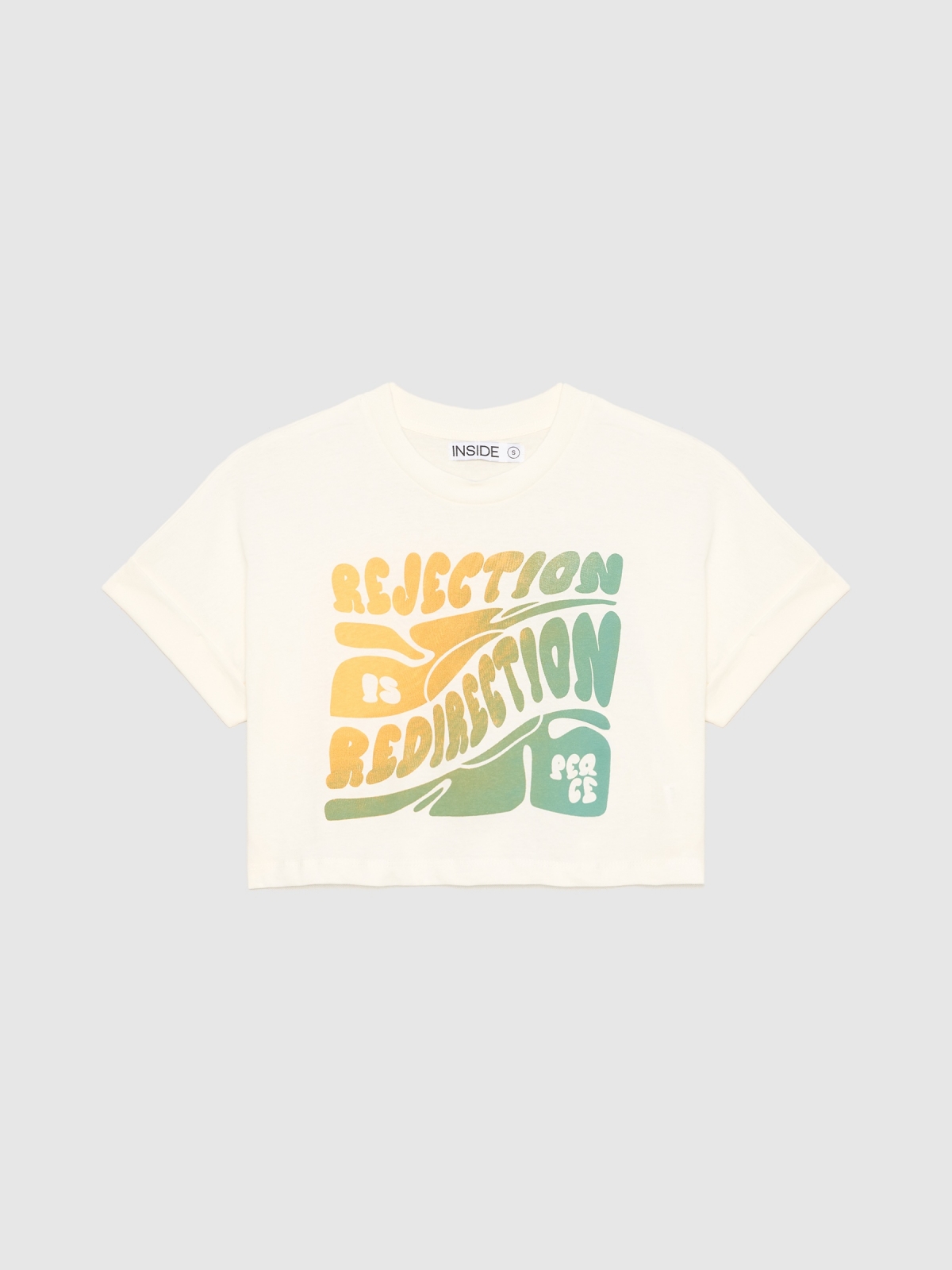  Gradient text crop top off white