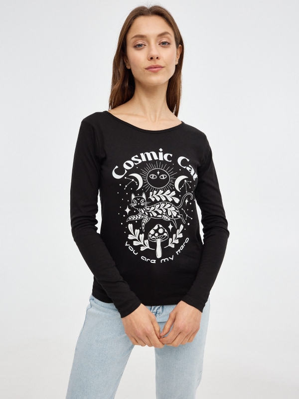 Comic Cat T-shirt