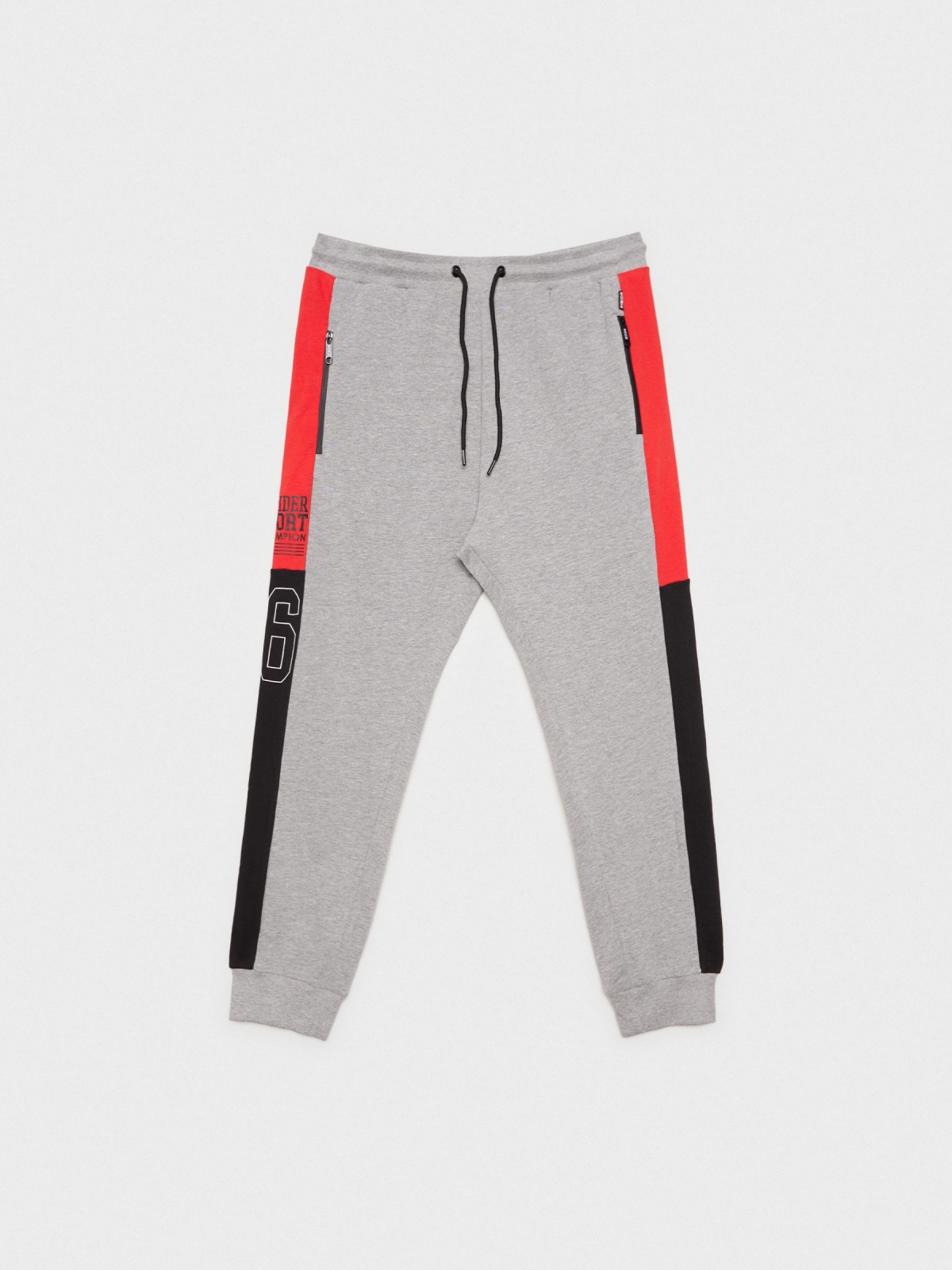  Pantalón jogger LEADER gris vigoré medio