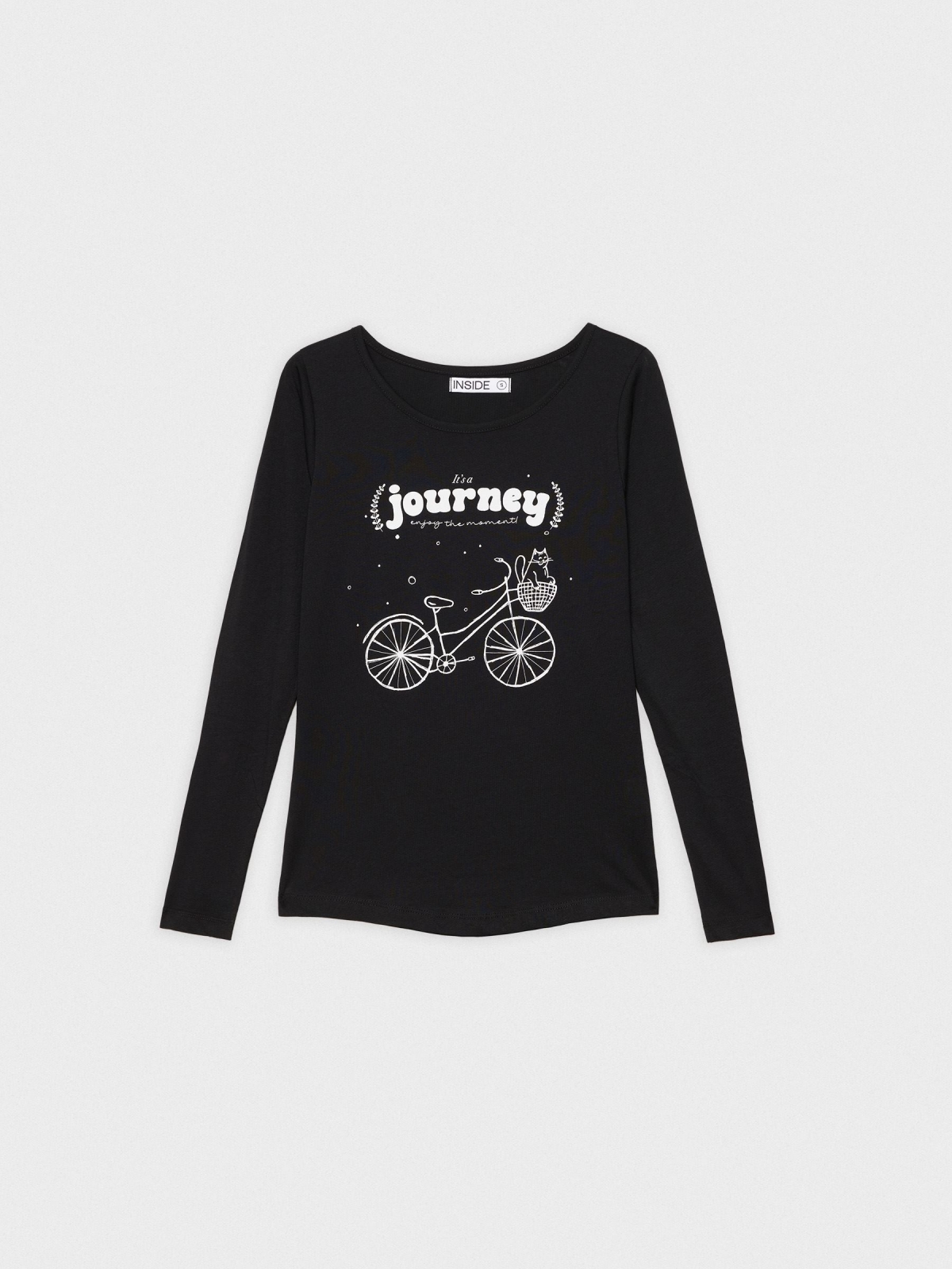  Camiseta The Journey negro