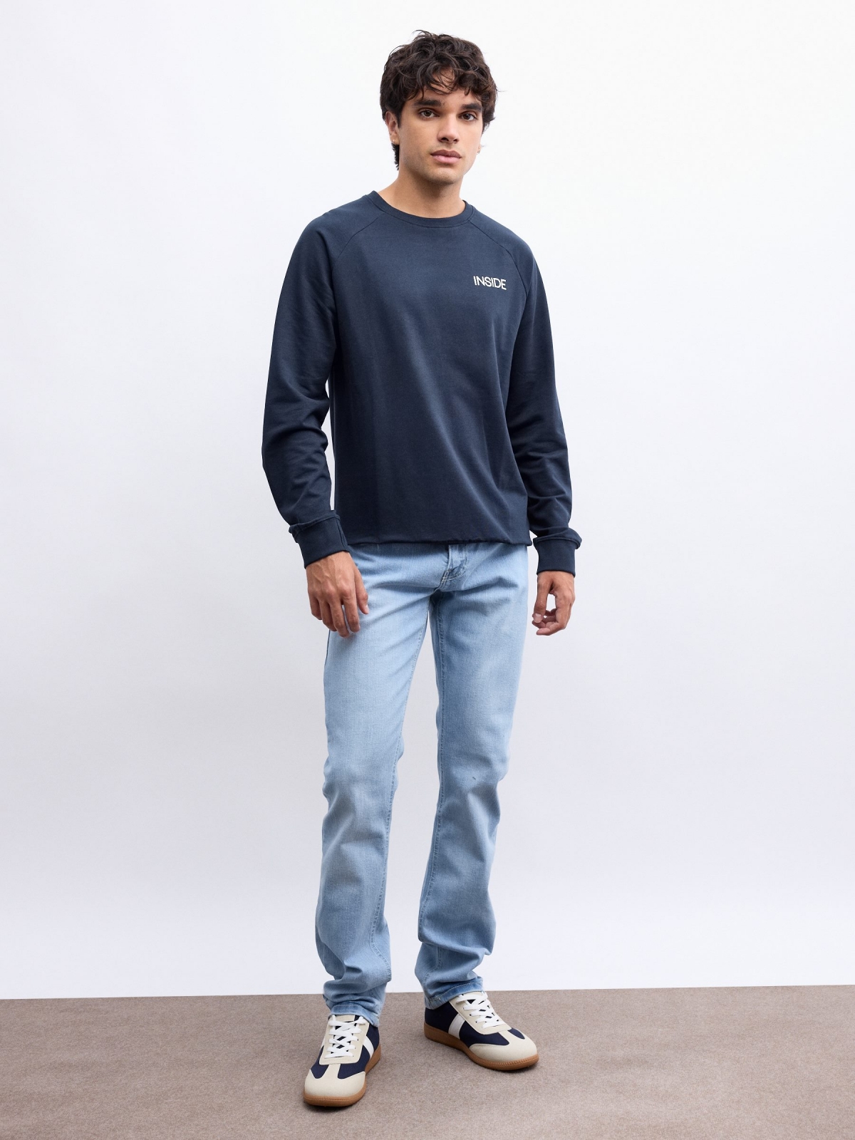 Basic light blue jeans