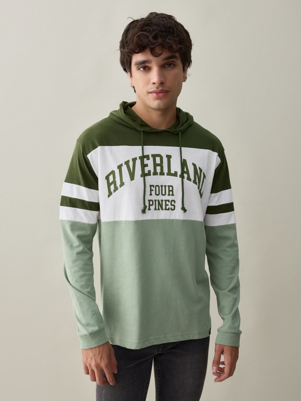 Riverland hooded T-shirt