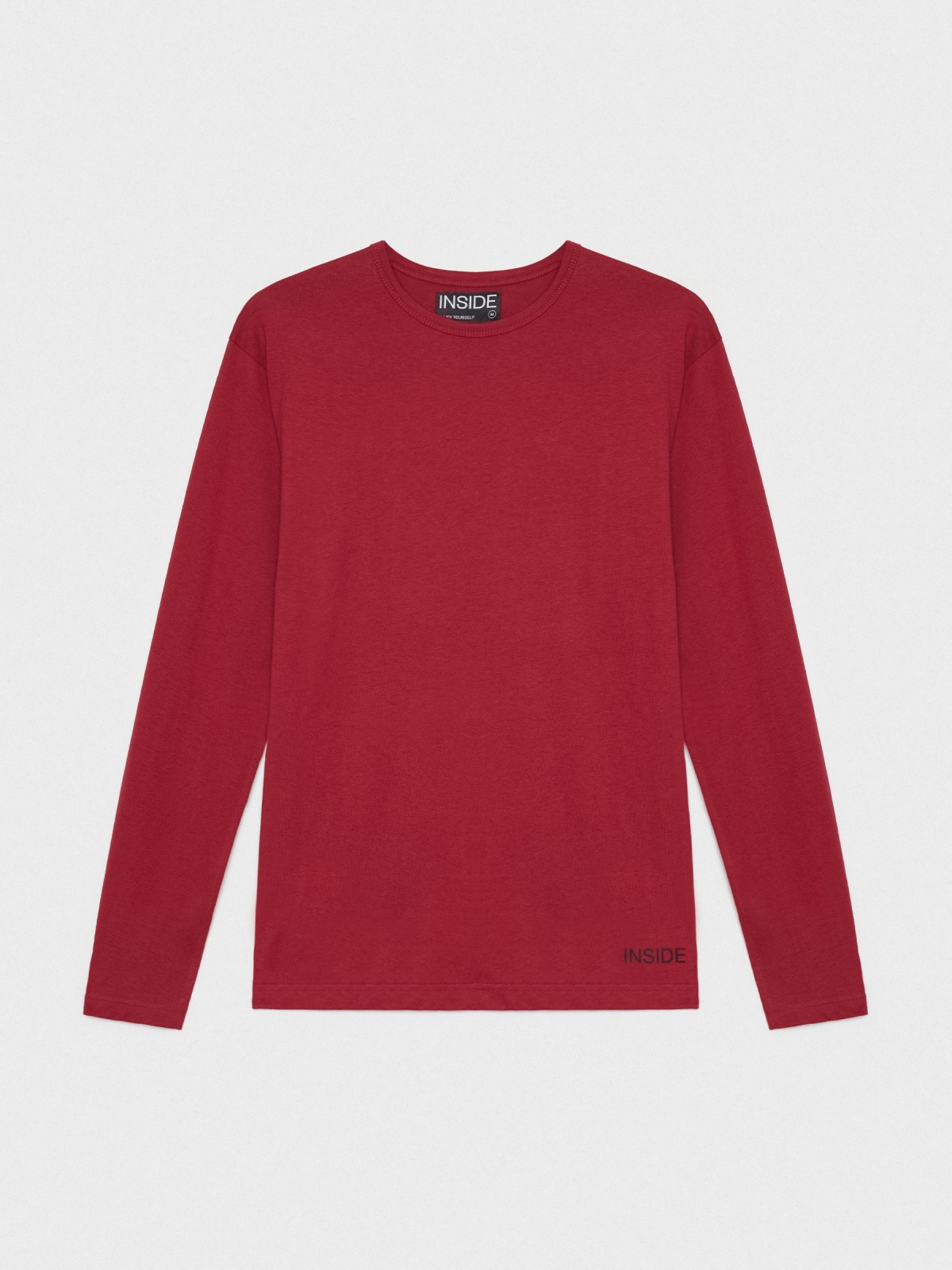  Basic T-shirt with logo red