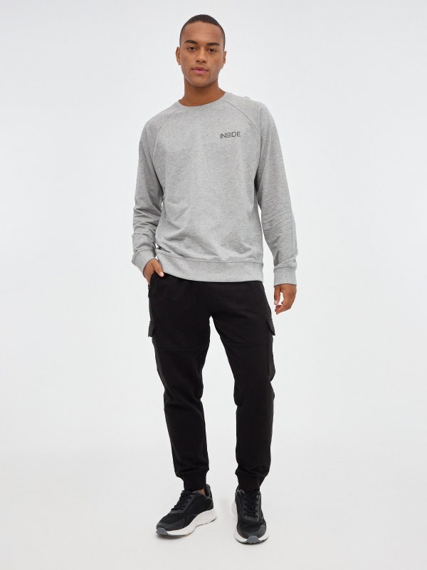 Plush jogger pants