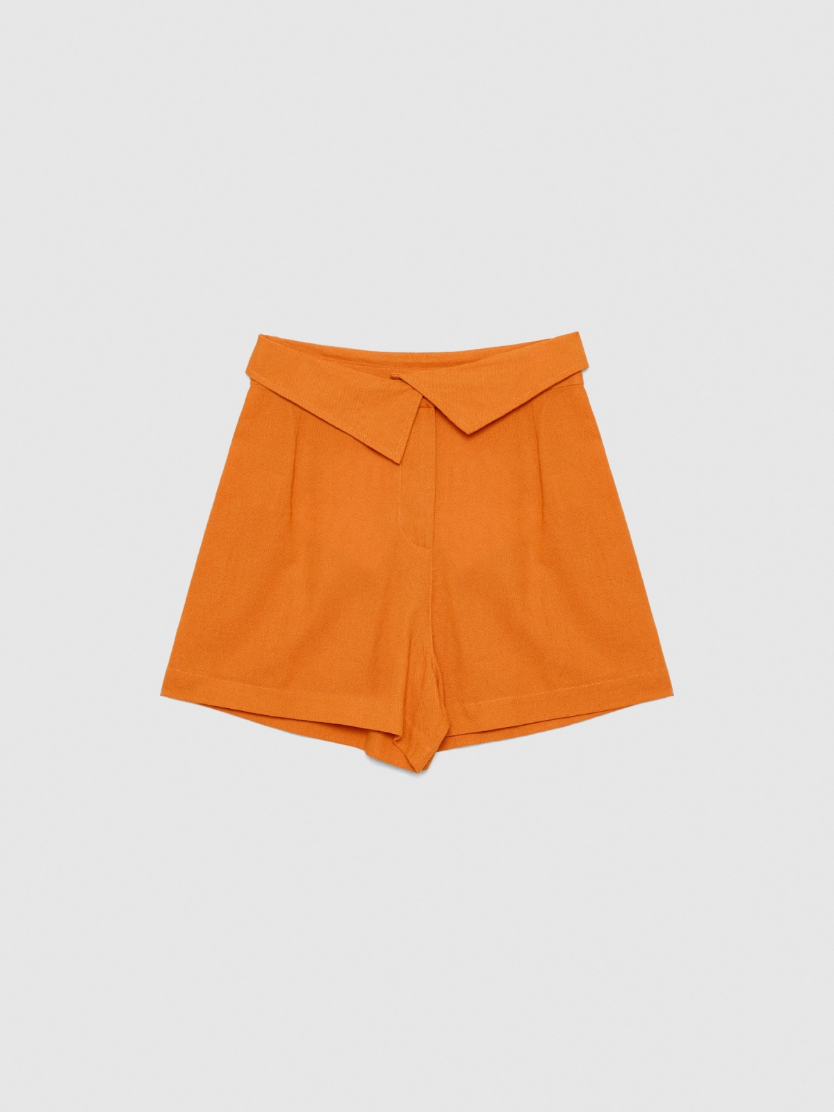  Linen fluid shorts cinnamon