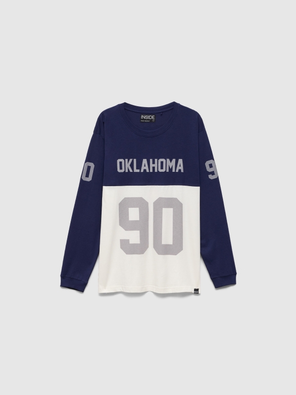  Oklahoma University T-shirt 90 navy front view